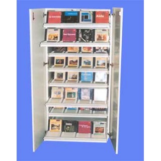 Optia cabinet for storing cd's, dvd's